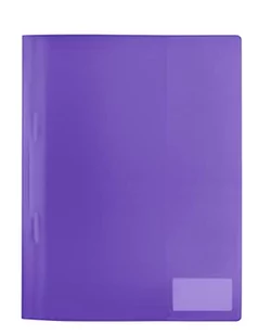 Herma Schnellhefter A4 violett transluzent PP 3St 19498 - Teczki i skoroszyty - miniaturka - grafika 1
