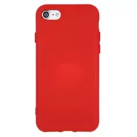 Etui i futerały do telefonów - Etui APPLE IPHONE 15 PRO Silicone Case Elastyczne Silikonowe czerwone - miniaturka - grafika 1