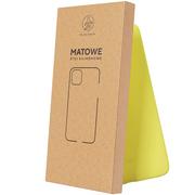 Etui i futerały do telefonów - Apple iPhone 11 Pro Max - Etui matowe żółte - miniaturka - grafika 1
