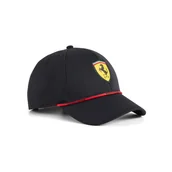 Czapki dla dzieci - Czapka baseballowa dziecięca czarna Classic Scuderia Ferrari F1 2026 - miniaturka - grafika 1