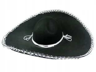 Elegancki Kapelusz Sombrero Mariachi - Idealny Na Każdą Okazję - Dodatki do strojów karnawałowych - miniaturka - grafika 1