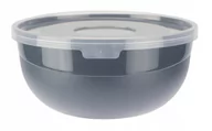 Pojemniki kuchenne - Ravi Miseczka Plastikowa Z Pokrywką 0,7L Grafit - miniaturka - grafika 1