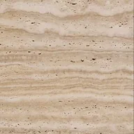 Kostki brukowe i krawężniki - TRAWERTYN BIANCO CLASSIC VEIN CUT BRUSHED 61X30,5X1,2 - miniaturka - grafika 1