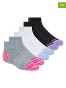 Skarpetki dla dzieci - Skechers Skarpety (6 par) w kolorze biało-szaro-czarnym - miniaturka - grafika 1