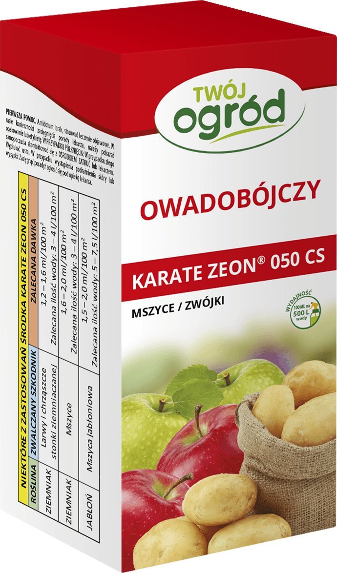 Karate Zeon 050 CS lambda-cyhalotryna Twój Ogród - środek owadobójczy 100ml
