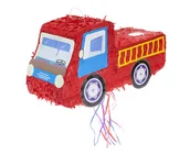 Balony i akcesoria - Piniata urodzinowa, straż pożarna, 47x17x25.5 cm - miniaturka - grafika 1