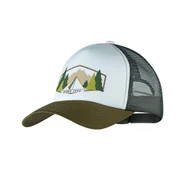 Czapki i chusty sportowe męskie - BUFF Czapka z daszkiem TRUCKER CAP Darryl White - miniaturka - grafika 1