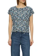 Koszulki i topy damskie - s.Oliver Koszulka w kolorze granatowo-niebieskim - miniaturka - grafika 1