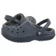 Klapki i japonki męskie - Klapki Classic Lined Clog Navy/Charcoal 203591-459 (CR263-b) Crocs - miniaturka - grafika 1