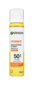 Balsamy i kremy do opalania - Garnier Vitamin C Rozświetlająca Mgiełka z Filtrem SPF50+ 75ml - miniaturka - grafika 1