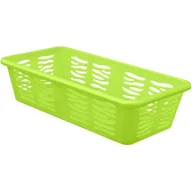 Pudła i pojemniki do przechowywania - Koszyk zebra 19,7 x 10 x 5 cm zielony - miniaturka - grafika 1