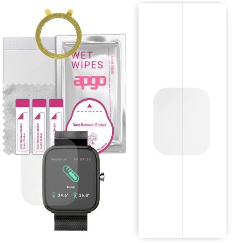 1x folia hydrożelowa ochronna do Vector Smart VCTR-33 - apgo Smartwatch Hydrogel Protection Ochrona na ekran smartwatcha