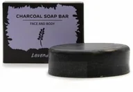 Mydła - Naturalne Mydło Węglowe z Lawendą, 85 g - miniaturka - grafika 1