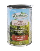 Oczka wodne - Lakier zewnętrzny do tarasów, płotów, pergoli SPEKTRUM "Szlachetny machoń" 1litr - miniaturka - grafika 1