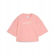 Koszulki i topy damskie - PUMA KOSZULKA PREMIUM ESS OVERSIZED GRAPHIC 62977618 r M - miniaturka - grafika 1