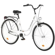 Rowery - Dawstar Moly 1B 28 cali damski Biały 2023 - miniaturka - grafika 1