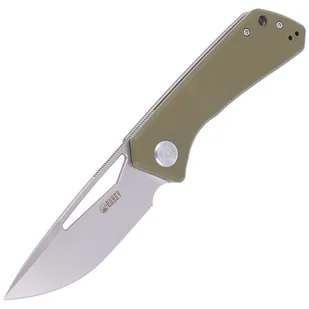 Nóż składany Kubey Knife Thalia, Green G10, Bead Blasted D2 (KU331D) - Noże - miniaturka - grafika 6