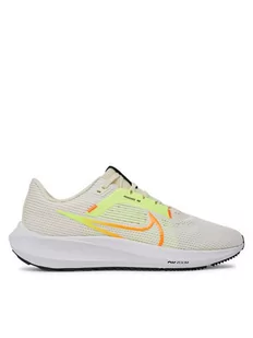 Nike Buty Air Zoom Pegasus 40 DV3853-101 Beżowy - Buty sportowe męskie - miniaturka - grafika 1