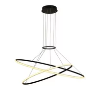 Lampy sufitowe - Light Prestige Halifax wisząca czarna LP-940/2P 4BK - miniaturka - grafika 1