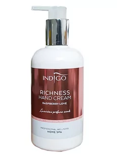 Indigo Nails Lab Indigo Richness Hand Cream Raspberry Love Krem do rąk 300ml - Kremy i maski do rąk - miniaturka - grafika 1