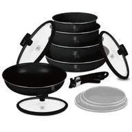 Zestawy garnków i patelni - Zestaw garnków i patelni 12 el. BerlingerHaus BH-8249 Monaco - miniaturka - grafika 1