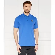 Koszule męskie - Karl Lagerfeld Polo PRESSBUTTON | Regular Fit - miniaturka - grafika 1