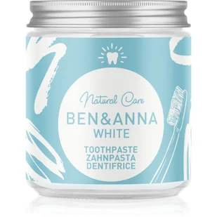 Ben&Anna Ben&Anna Natural Toothpaste naturalna wybielająca pasta do zębów White 100ml - Pasty do zębów - miniaturka - grafika 1