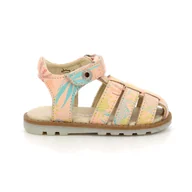 Buty dla dziewczynek - Sandały dziecięce Kickers NONOSTI ROSE SUNSHINE - miniaturka - grafika 1