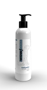 WOW! DOGS Odzywka do jasnej i białej sierści 250 ml - Szampony i odżywki dla psów - miniaturka - grafika 1