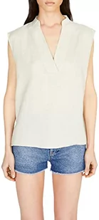 Sisley Damska bluza, Beżowy 14z, M - Bluzy damskie - miniaturka - grafika 1