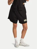 Spodenki damskie - Billabong Szorty sportowe So Typical EBJFB03004 Czarny Loose Fit - miniaturka - grafika 1