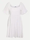 Sukienki - Noisy May Sukienka letnia Leilani 27033018 Biały Regular Fit - miniaturka - grafika 1