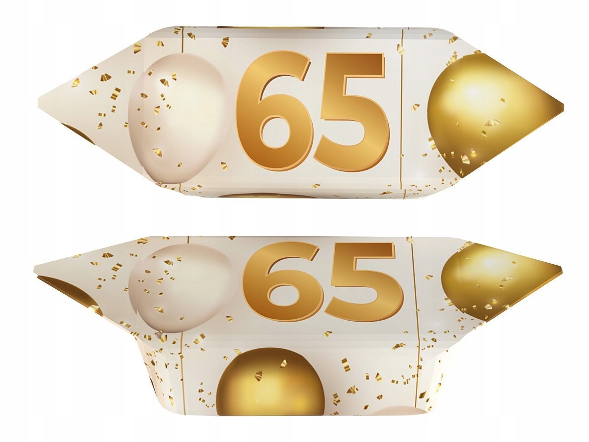 Krówki ciągutki na 65 urodziny prezent dla gości 1kg