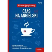 Książki do nauki języka angielskiego - Anna Kamont Planer językowy Czas na angielski - miniaturka - grafika 1