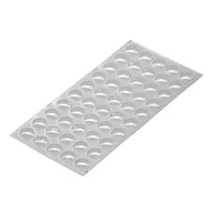 Akcesoria do drzwi - Odbojniki meblowe samoprzylepne transp.x50 śr.10x2 - miniaturka - grafika 1