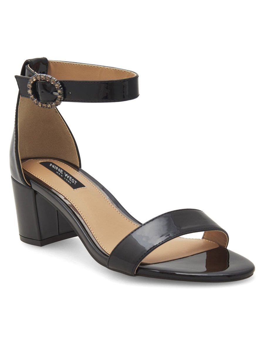 Nine West Sandały Damskie Czarny WFA2641-1