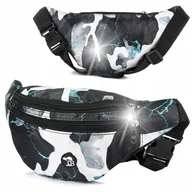 Nerki - Saszetka Nerka Pojemna Solidna Pasek Niebieska Beltimore B92 : Kolory - Cza - miniaturka - grafika 1