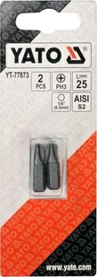 YATO KOŃCÓWKA 1/4"x25mm PH3 /2szt. - Bity - miniaturka - grafika 1
