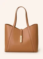 Torebki damskie - Furla Torba Shopper Goccia Large braun - miniaturka - grafika 1