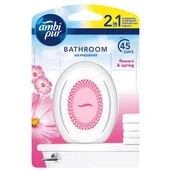 Odświeżacze powietrza - Ambi Pur Bathroom Flowers&Spring 7,5ml - miniaturka - grafika 1
