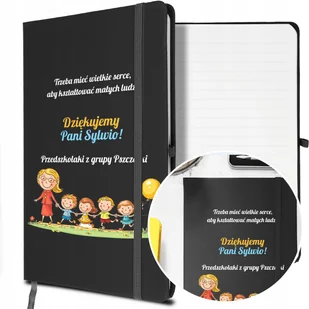 NOTES A5 z Gumką Prezent dla PRZEDSZKOLANKI Wzory - Notesy i bloczki - miniaturka - grafika 1