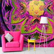 Fototapety - Fototapeta samoprzylepna - Mandala: Różowa ekspresja (rozmiar 98x70) - miniaturka - grafika 1