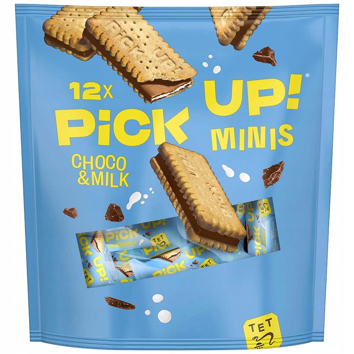 Ciasteczka Pick Up Minis Choco&Milk z Niemiec
