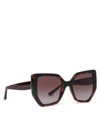 Okulary przeciwsłoneczne - Guess Okulary przeciwsłoneczne GU00154 Brązowy - miniaturka - grafika 1