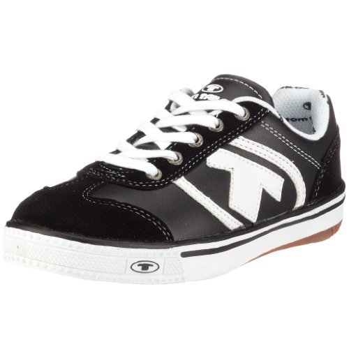 TOM TAILOR Kids 6070901, klasyczne półbuty dziecięce, czarny - Czarny Black White00236-35 EU