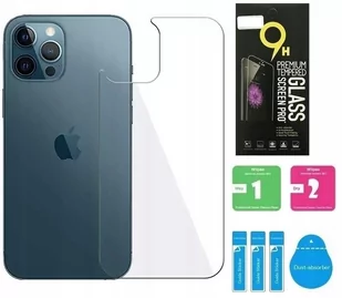 SZKŁO 9H OCHRONA NA TYŁ PLECY DO iPHONE 14 PRO - Szkła hartowane na telefon - miniaturka - grafika 1