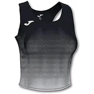Koszulki i topy damskie - Joma Dziewczęcy Elite Vii Top Running czarny czarno-biały 4XS-3XS 901018.102 - miniaturka - grafika 1