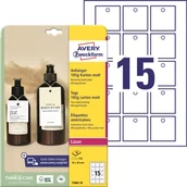 Etykiety samoprzylepne i bloki etykiet - Zawieszki kartonowe Avery 50x50 185g 150 szt. - miniaturka - grafika 1
