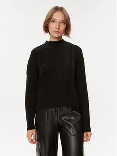 Guess Sweter W3BR37 Z2X40 Czarny Regular Fit - Swetry damskie - miniaturka - grafika 1