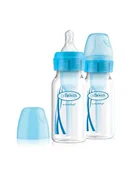 Butelki dla niemowląt - Dr Brown's Butelka standard Options+ 120ml 2 pak niebieska - miniaturka - grafika 1